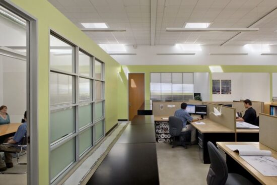 IDeAs Z2 Design Facility Interior Perspective. San Jose, California. (Photo by David Wakely)