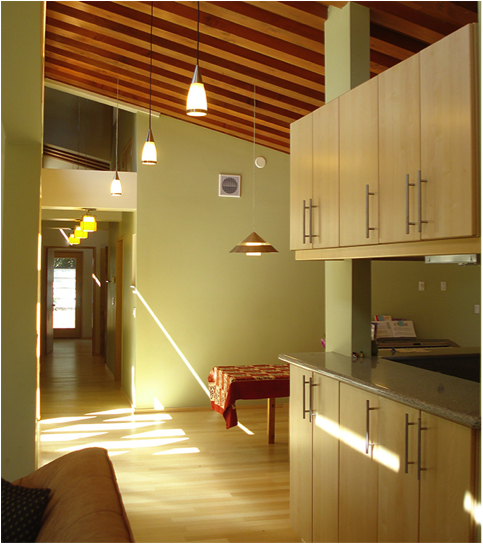 Sripadanna Residence interior. Saratoga, California. (Photo by Oliver Shay)