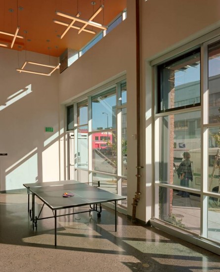 Community Room at Folsom Dore Apartments. San Francisco, California. (Photo courtesy CHC)