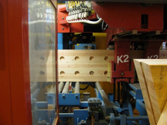 Wood Component Fabricated by a K2 CNC Machine. (Photo courtesy IDEAbuilder)