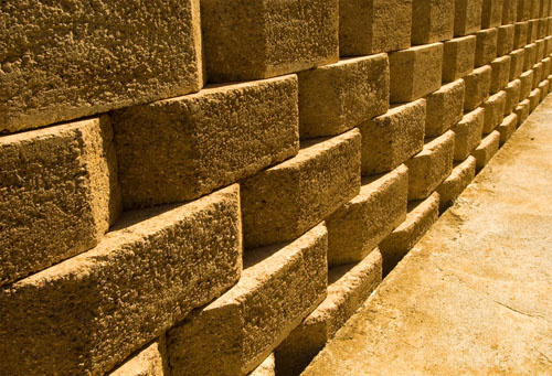 Integrity Block landscape installation. (Photo courtesy Integrity Block)