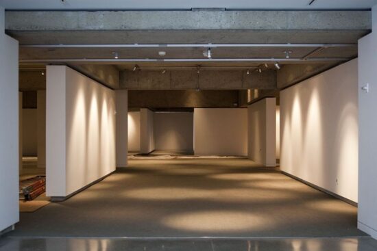 Oakland Museum of California art gallery space. Oakland, California. (Photo by Oliver Shay)