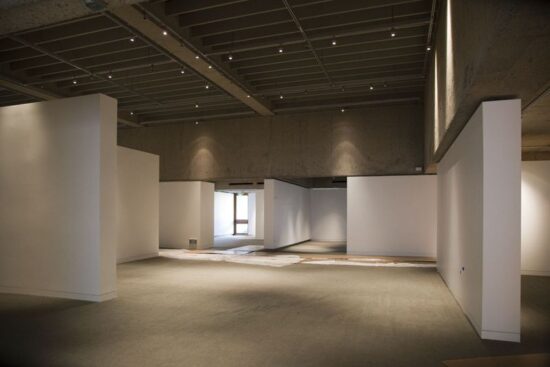 Oakland Museum of California art gallery space. Oakland, California. (Photo by Oliver Shay)