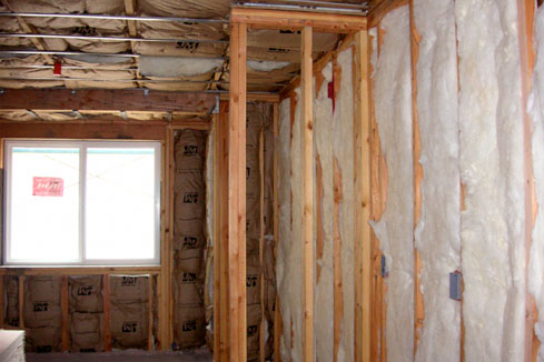 Formaldehyde-free insulation. (Photo courtesy CHC)